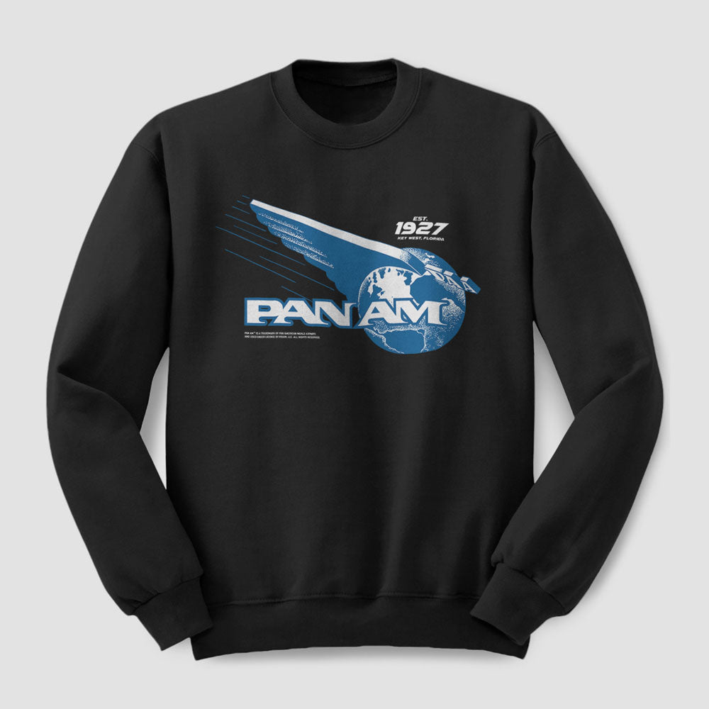 Pan Am Globe Logo - Sweat-shirt