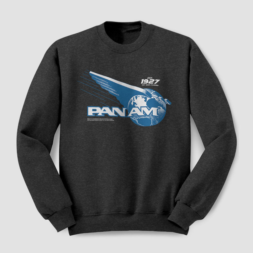 Pan Am Globe Logo - Sweatshirt