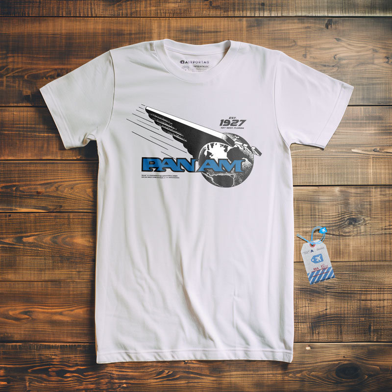 Pan Am Globe Logo - T-Shirt