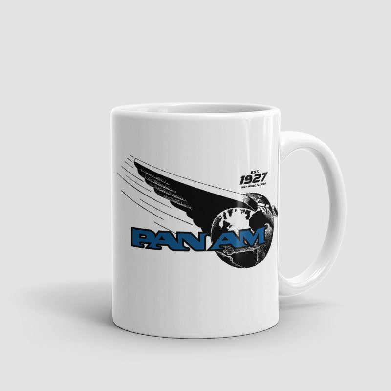 Pan Am Globe Logo Est. 1927 - Mug