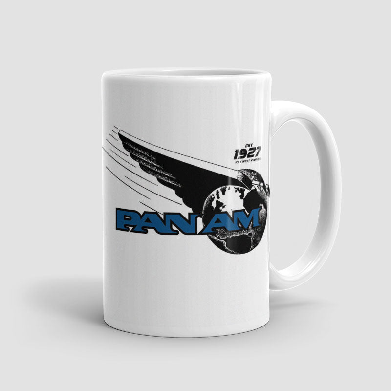Pan Am Globe Logo Est. 1927 - Mug