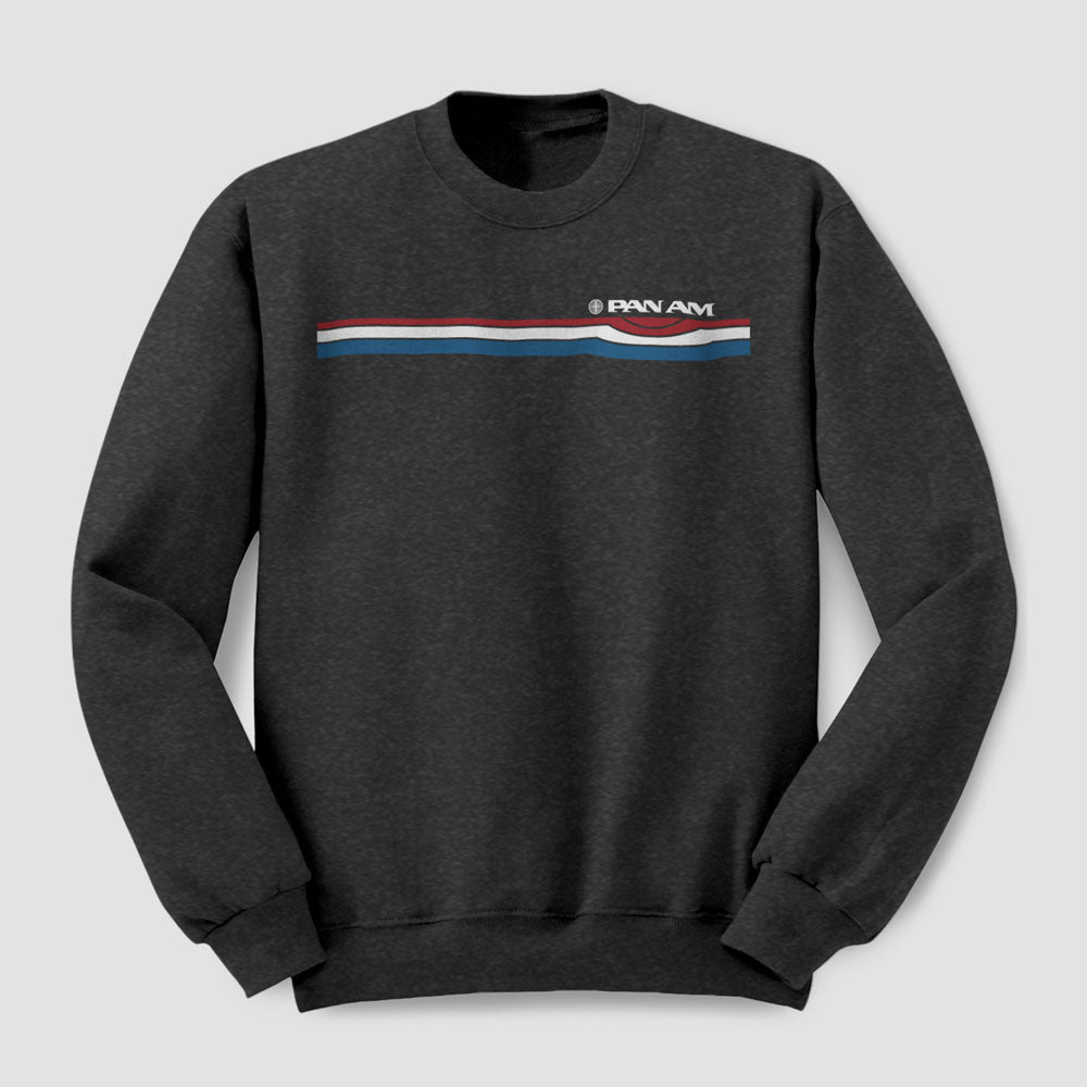 Pan Am Retro Stripe - Sweat-shirt