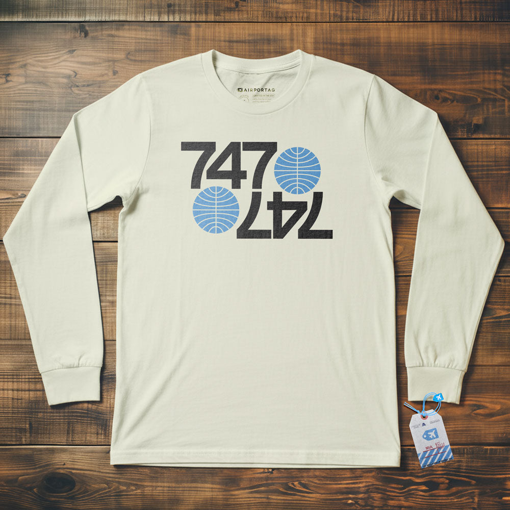 Pan Am 747 - Long Sleeve T-Shirt