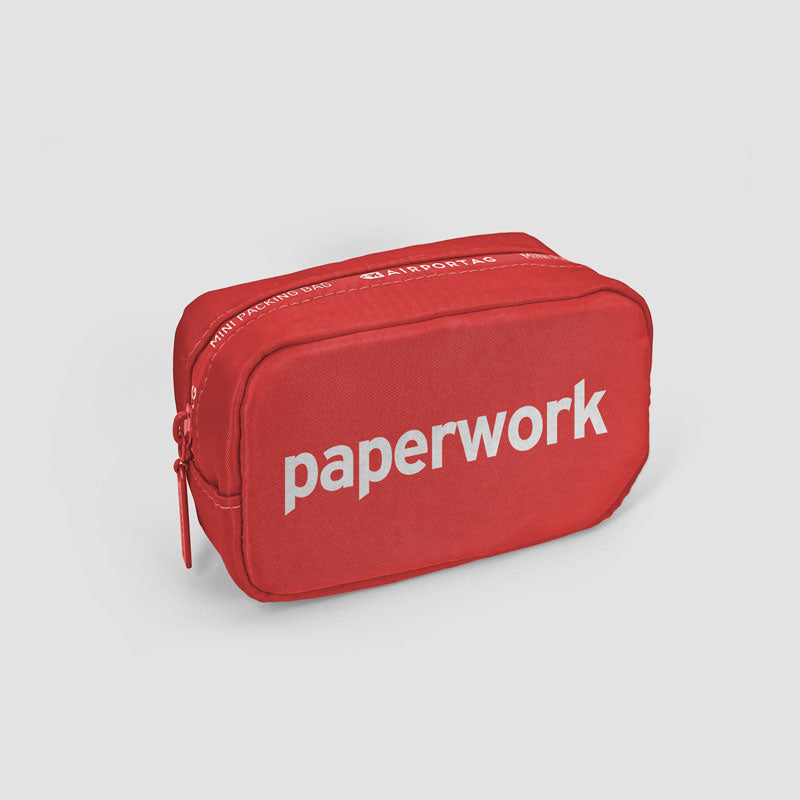 Paperwork - Mini Packing Bag