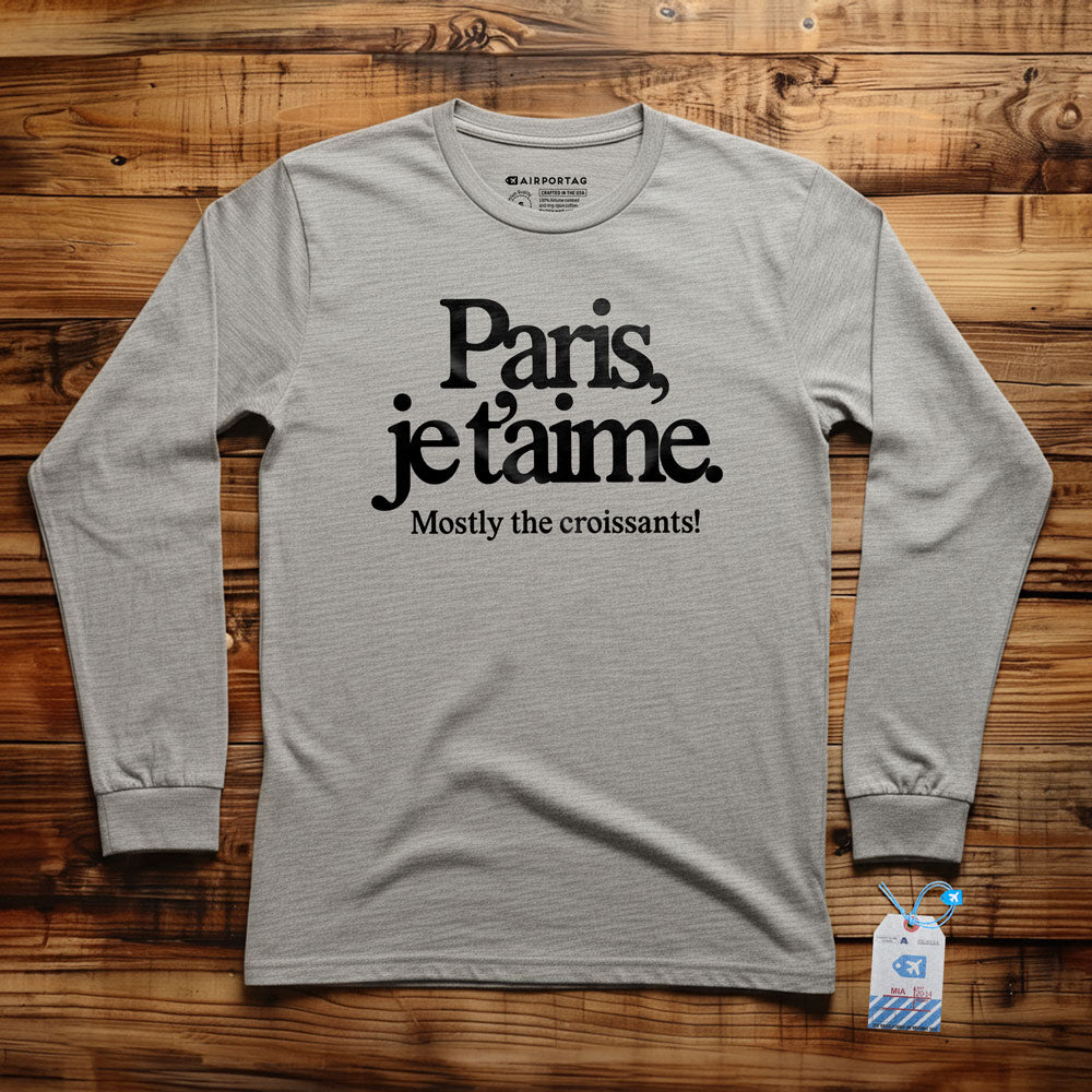 Paris je t'aime - Long Sleeve T-Shirt