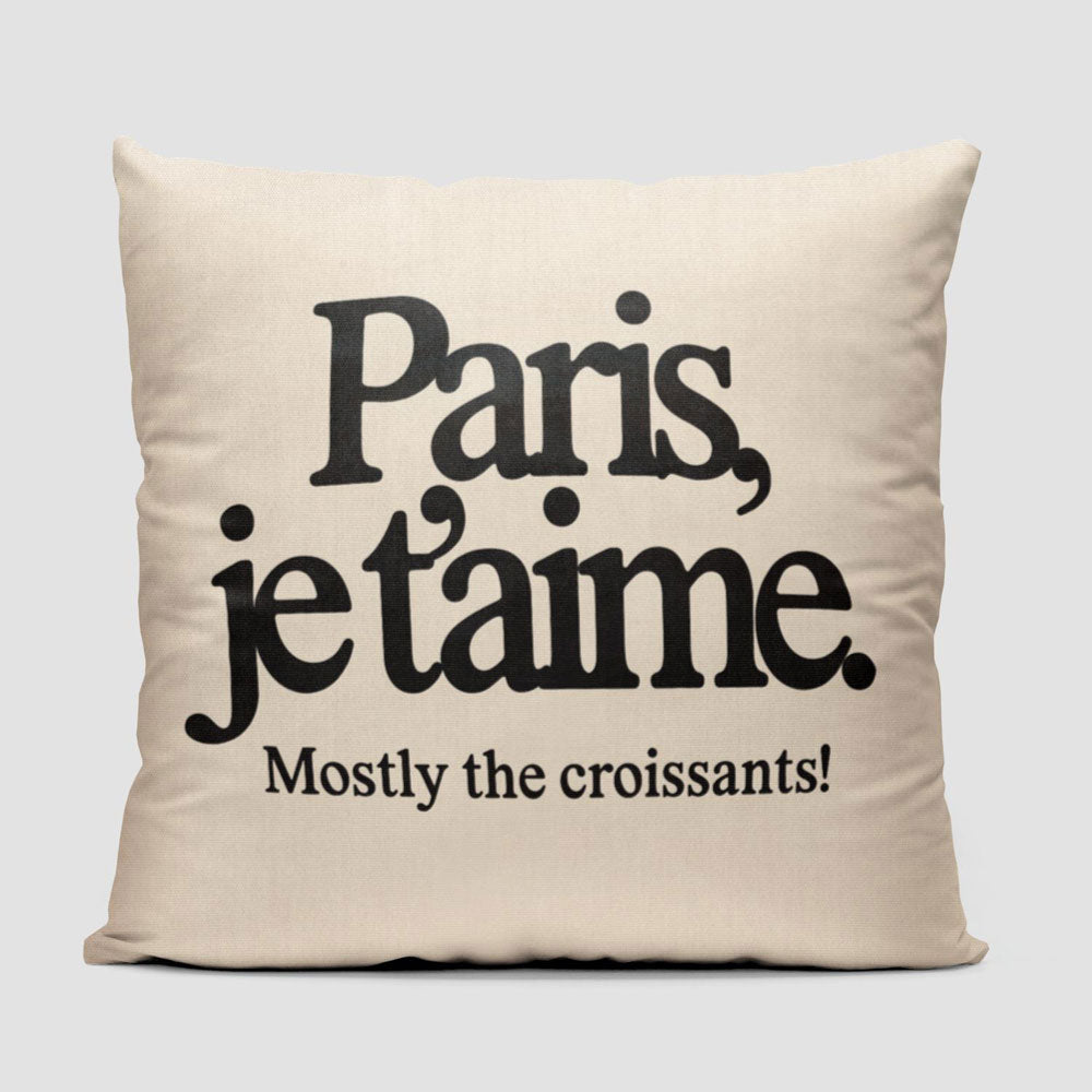 Paris je t'aime - Throw Pillow