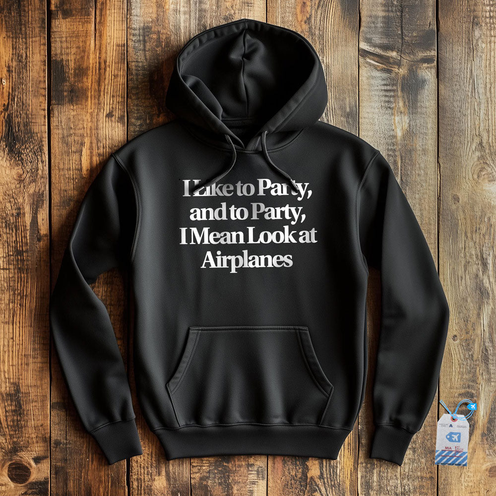 Like Party Airplanes - Pullover Hoodie