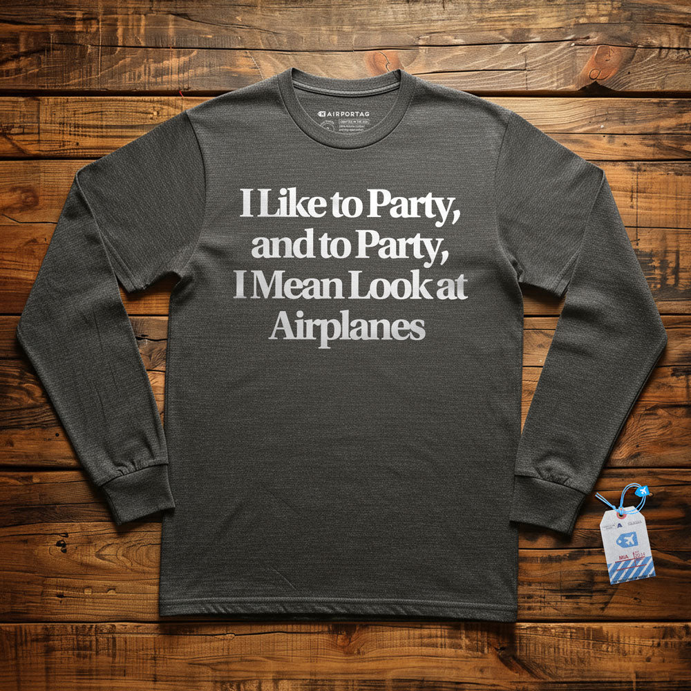Like Party Airplanes - Long Sleeve T-Shirt