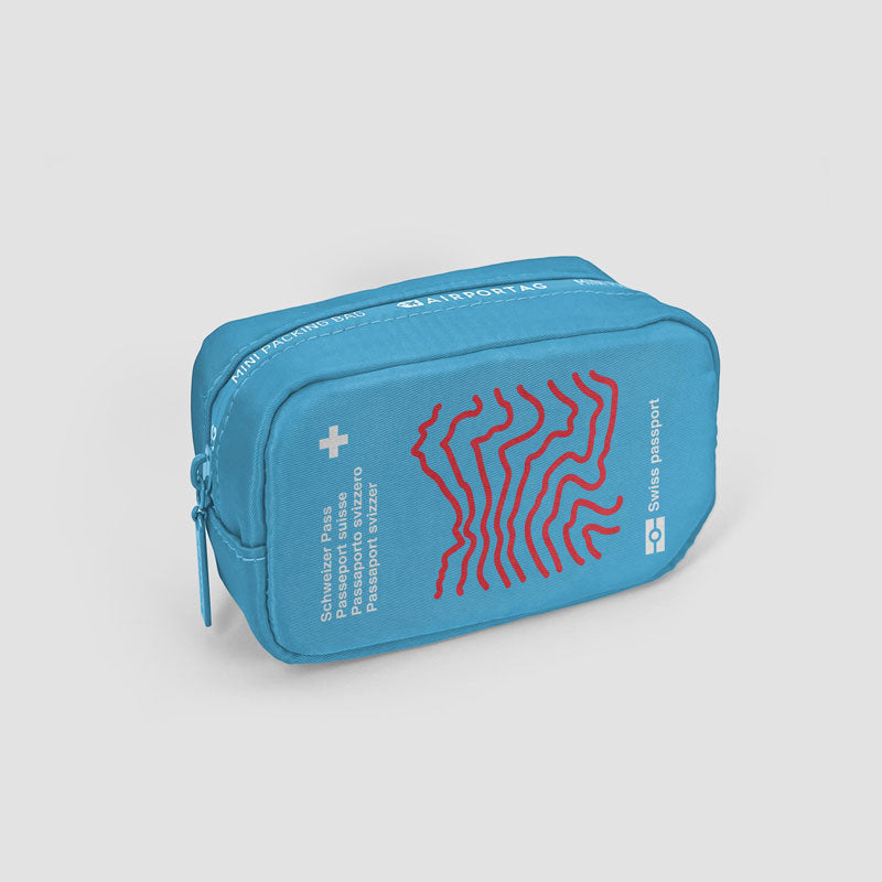 Switzerland - Passport Mini Packing Bag