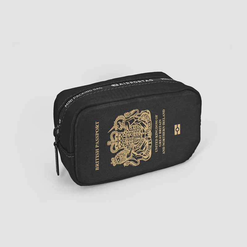 United Kingdom - Passport Mini Packing Bag