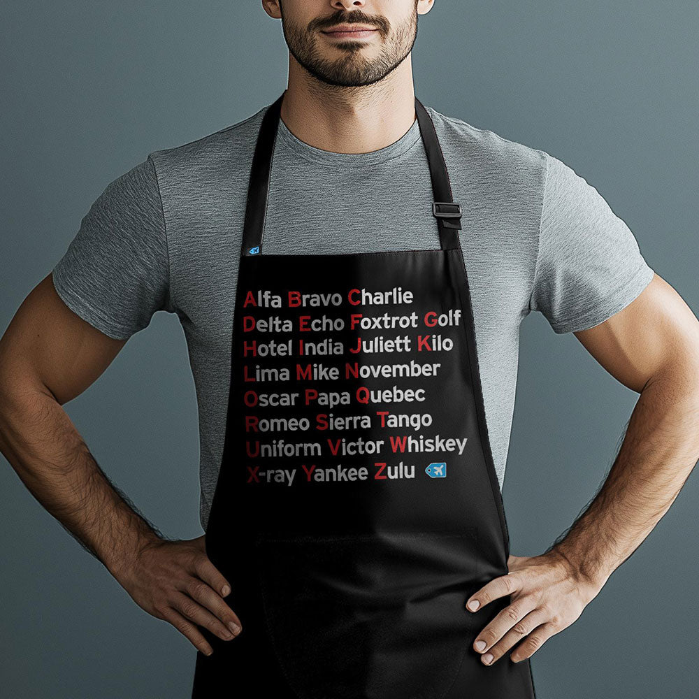 NATO Phonetic Alphabet - Kitchen Apron