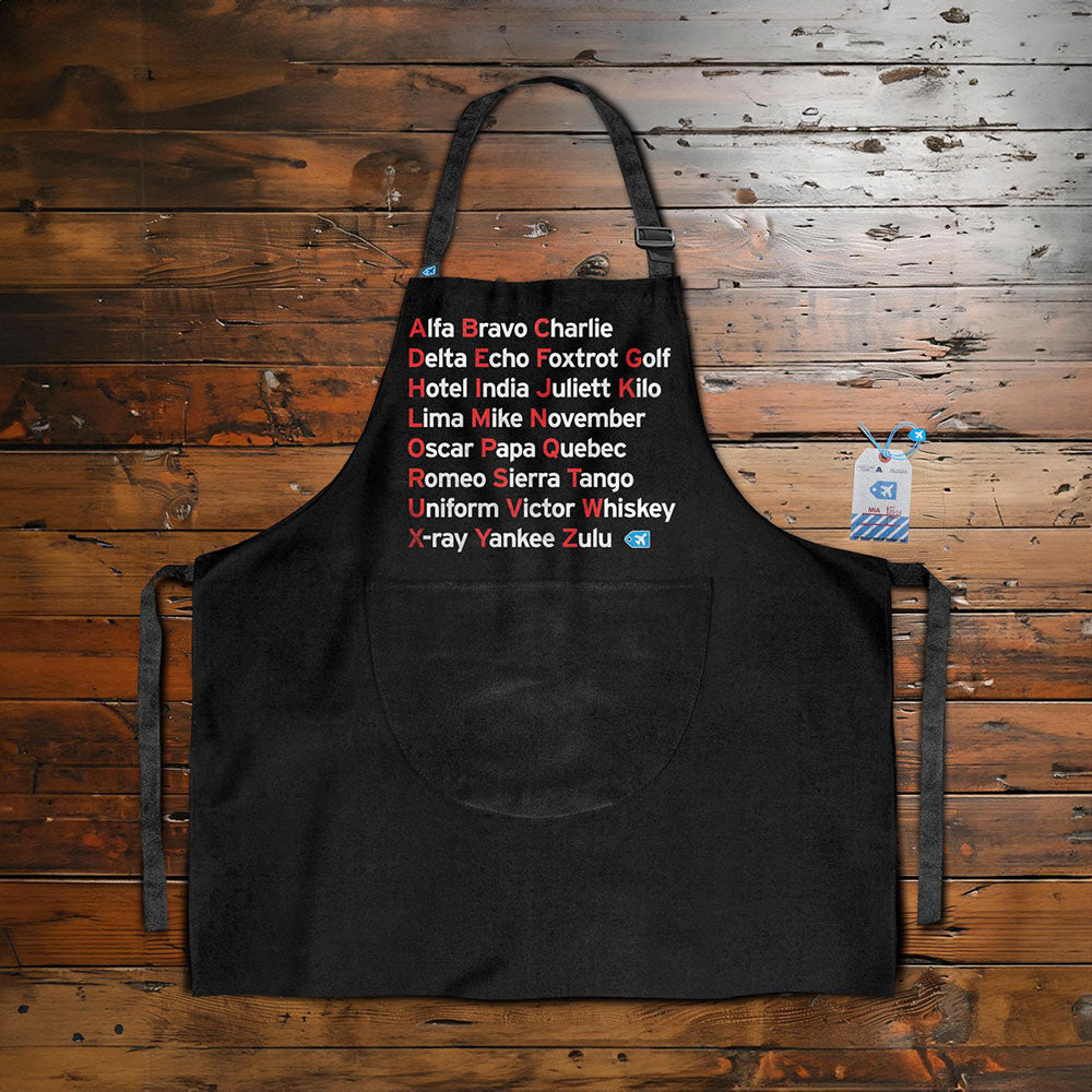 NATO Phonetic Alphabet - Kitchen Apron