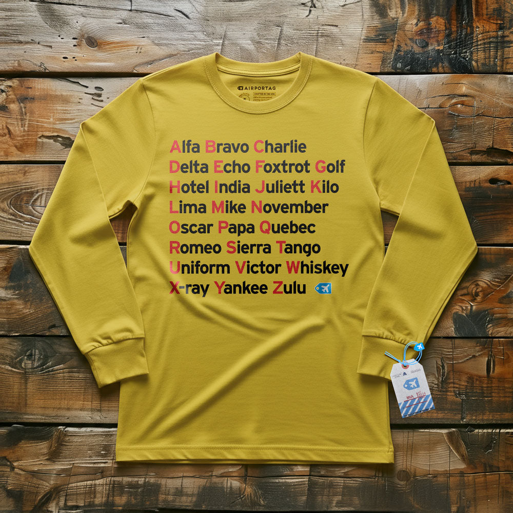 NATO Phonetic Alphabet - Long Sleeve T-Shirt