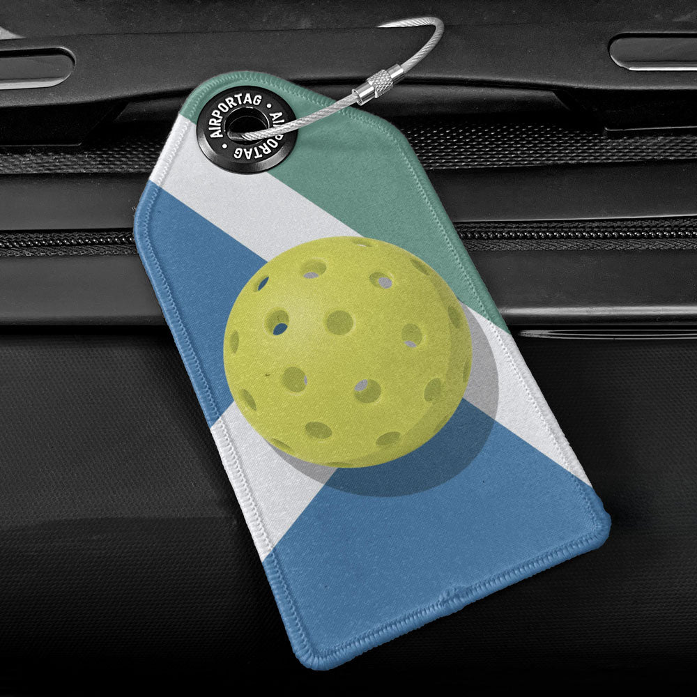 Pickleball Ball - Luggage Tag