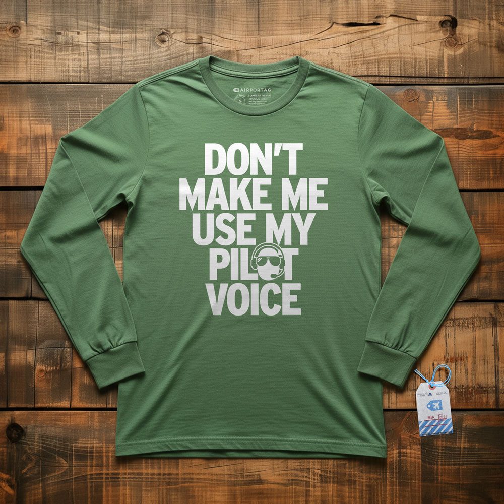 Pilot Voice - Long Sleeve T-Shirt