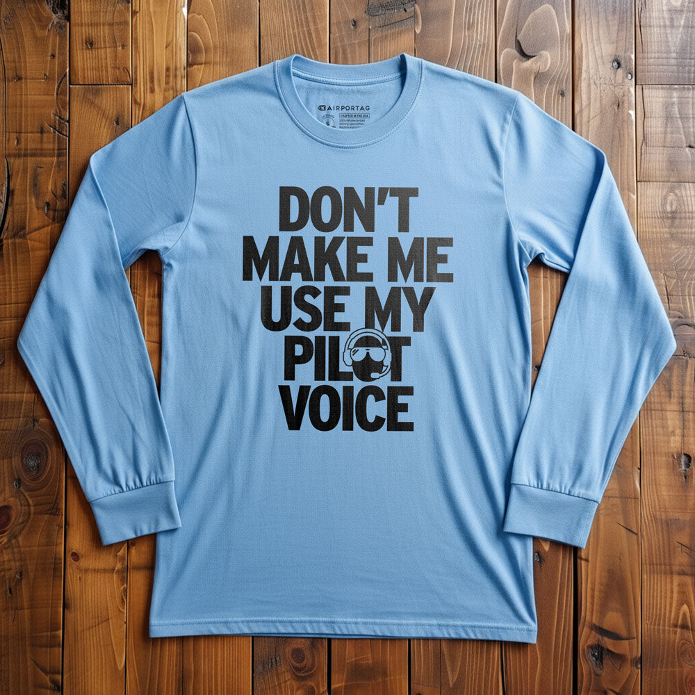 Pilot Voice - Long Sleeve T-Shirt