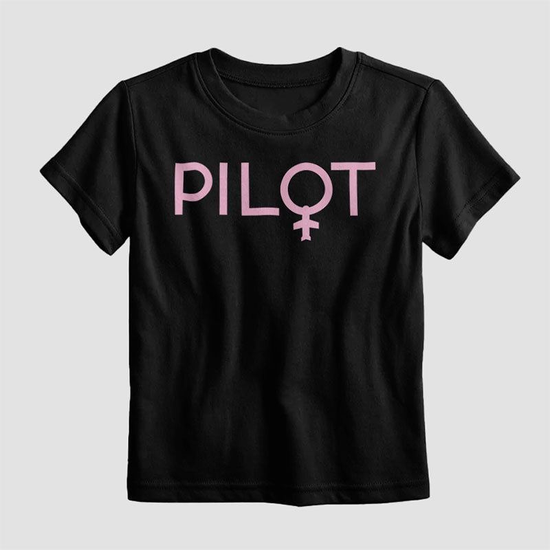 Femme pilote - T-shirt pour enfants