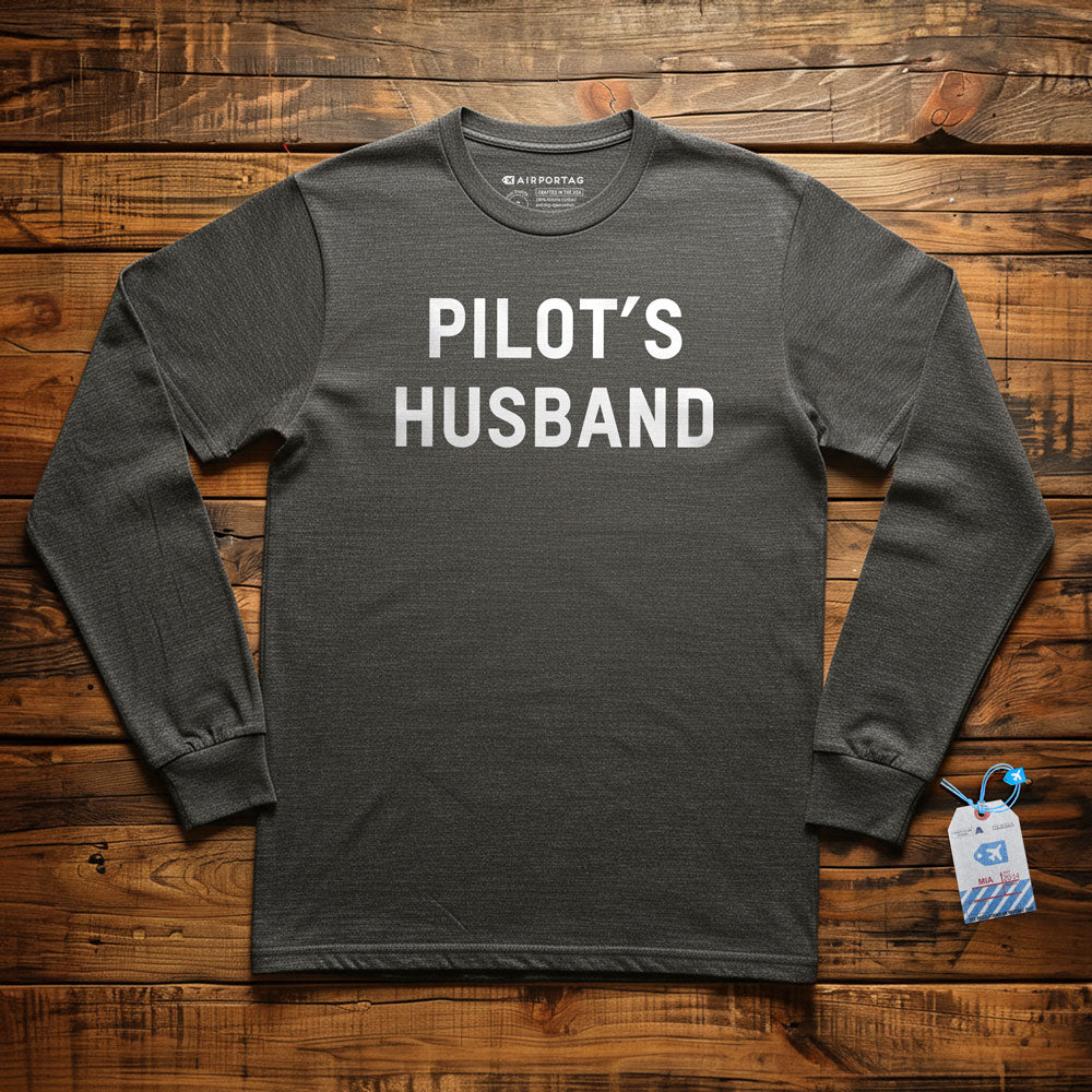 Pilot's Husbands - Long Sleeve T-Shirt
