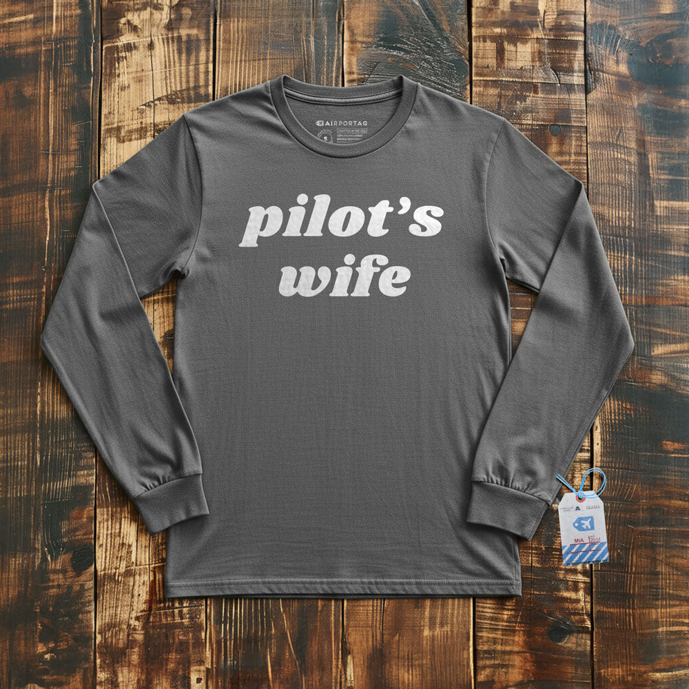 Pilot's Wife - Long Sleeve T-Shirt