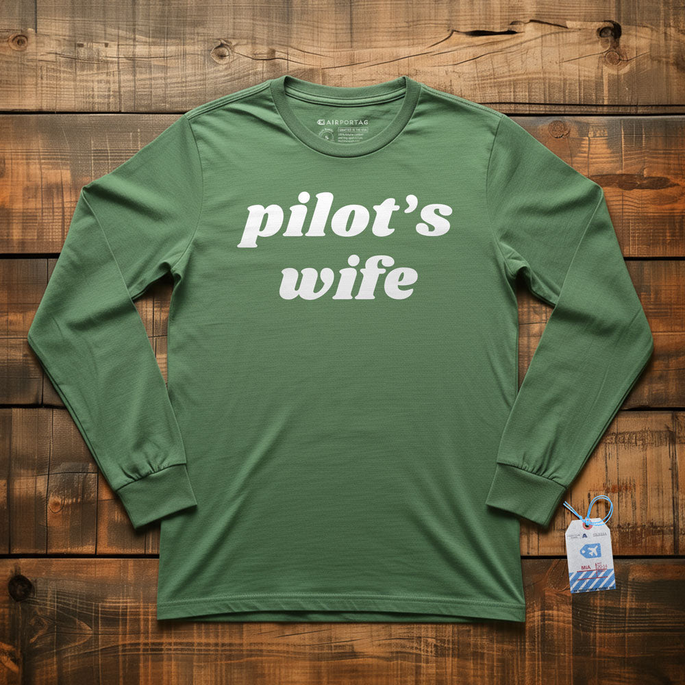 Pilot's Wife - Long Sleeve T-Shirt