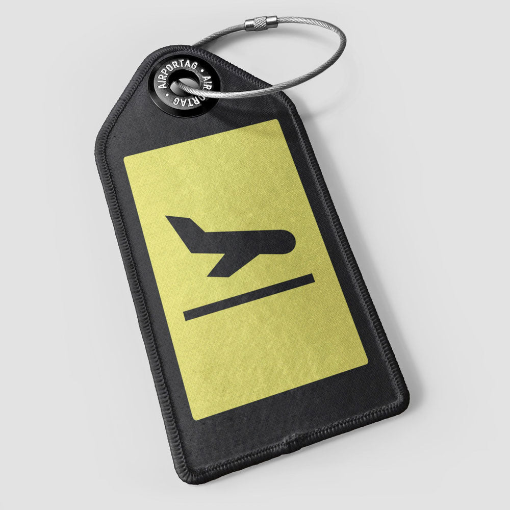 Plane Arrival - Luggage Tag