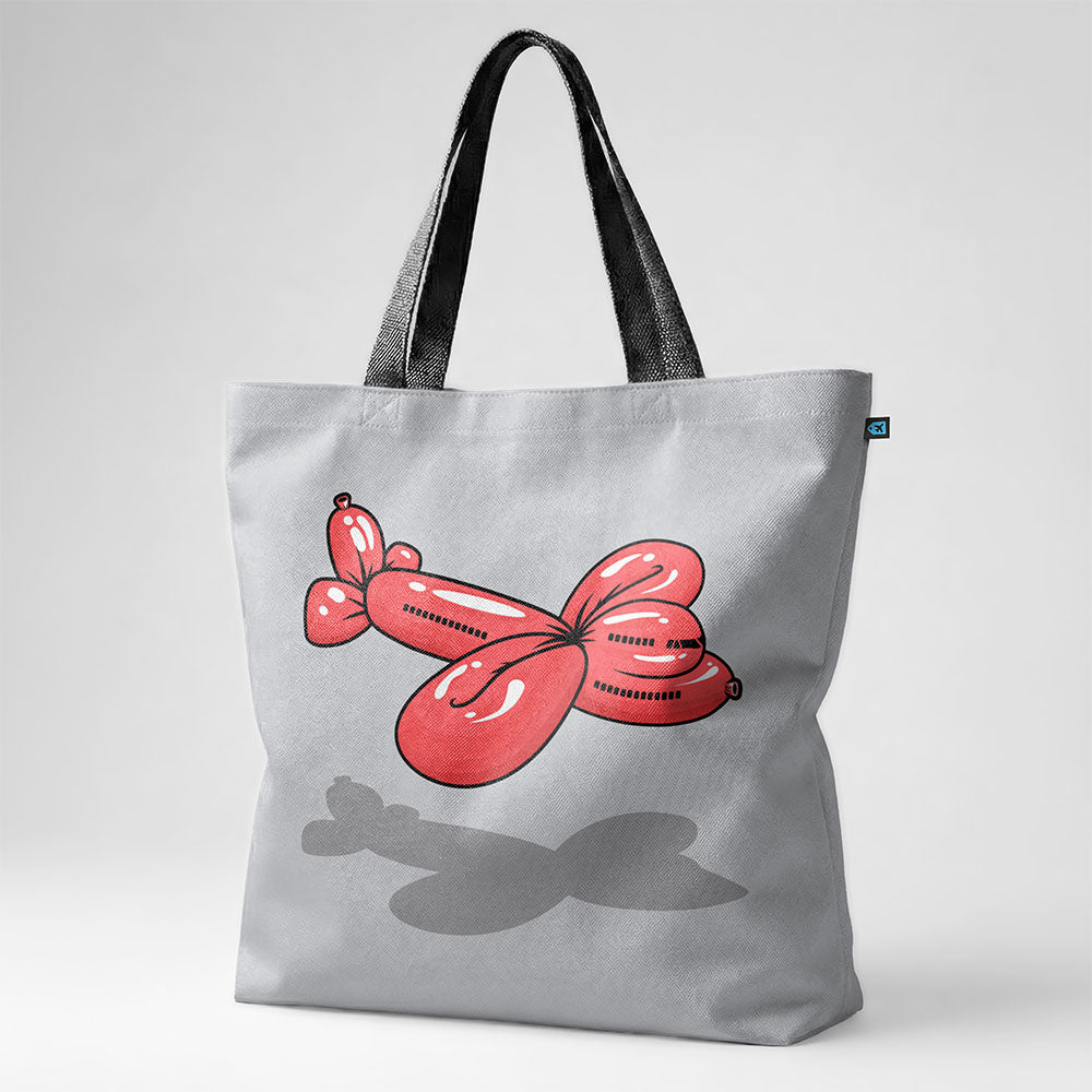 747 Twisting Party Balloon - Tote Bag