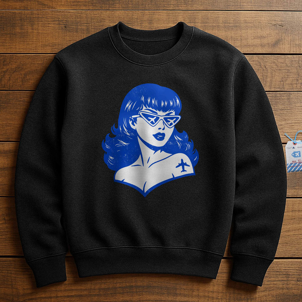 Plane Glasses & Tattoo - Sweatshirt