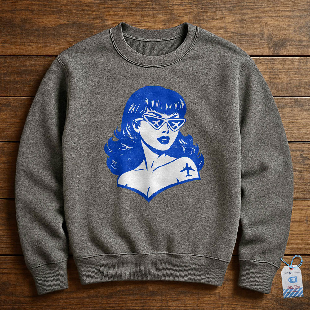 Plane Glasses & Tattoo - Sweatshirt