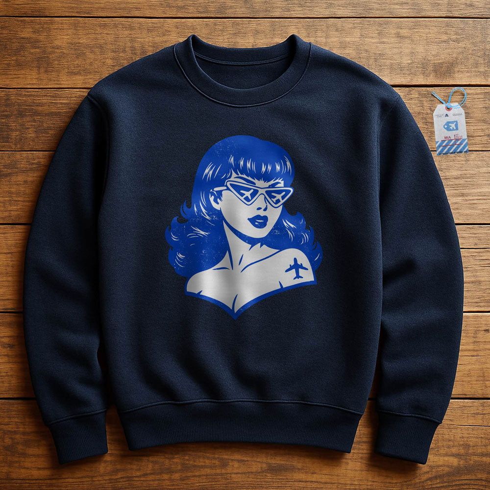 Plane Glasses & Tattoo - Sweatshirt