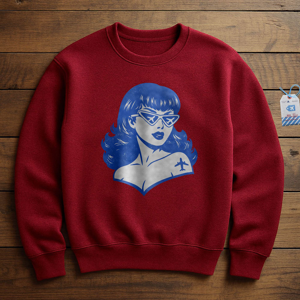 Plane Glasses & Tattoo - Sweatshirt