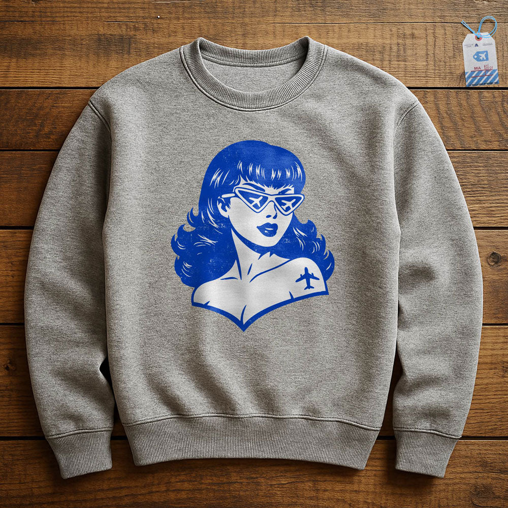 Plane Glasses & Tattoo - Sweatshirt