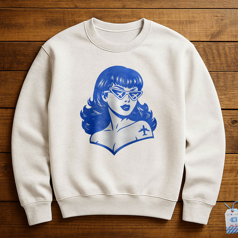 Plane Glasses & Tattoo - Sweatshirt