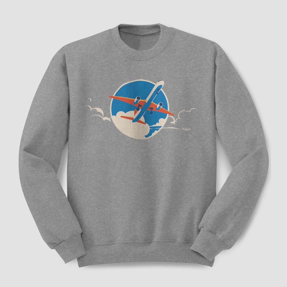 Avion Rétro Ciel - Sweat-shirt