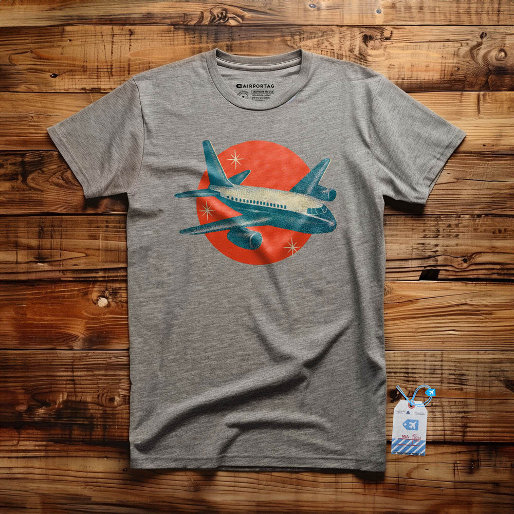Plane Retro Spark - T-Shirt