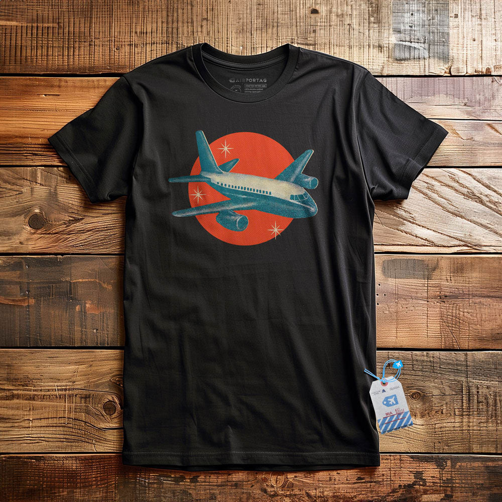Plane Retro Spark - T-Shirt