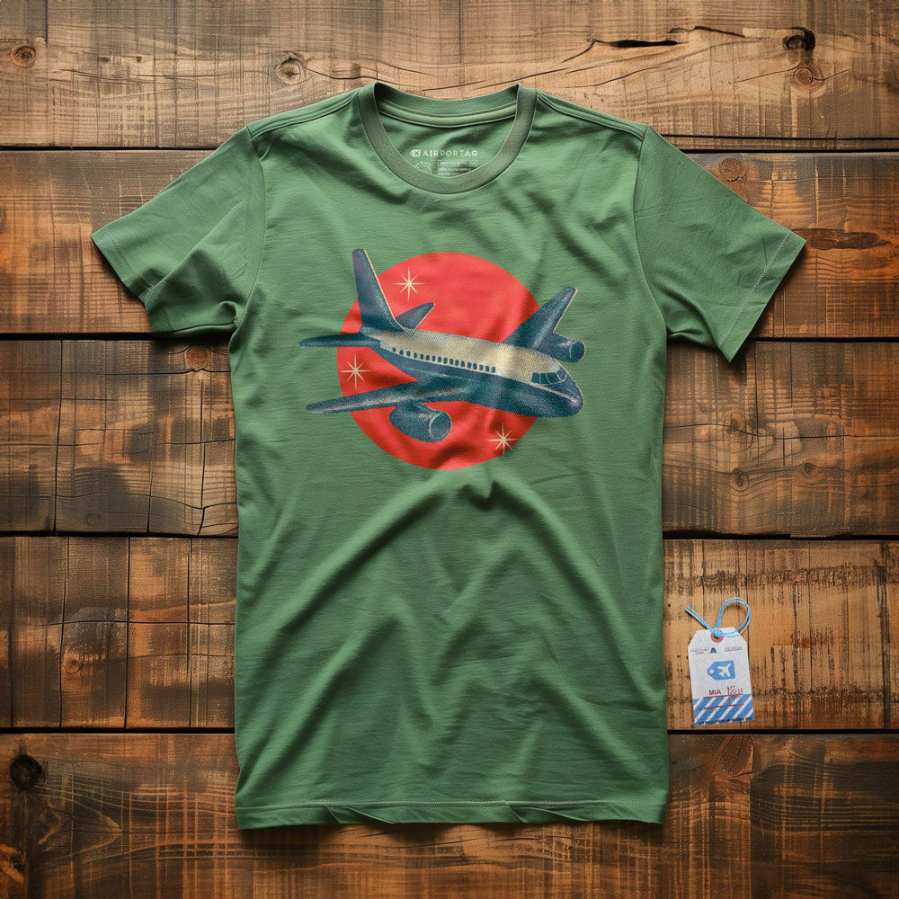 Plane Retro Spark - T-Shirt