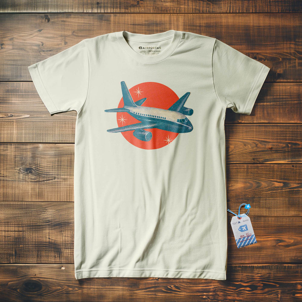 Plane Retro Spark - T-Shirt