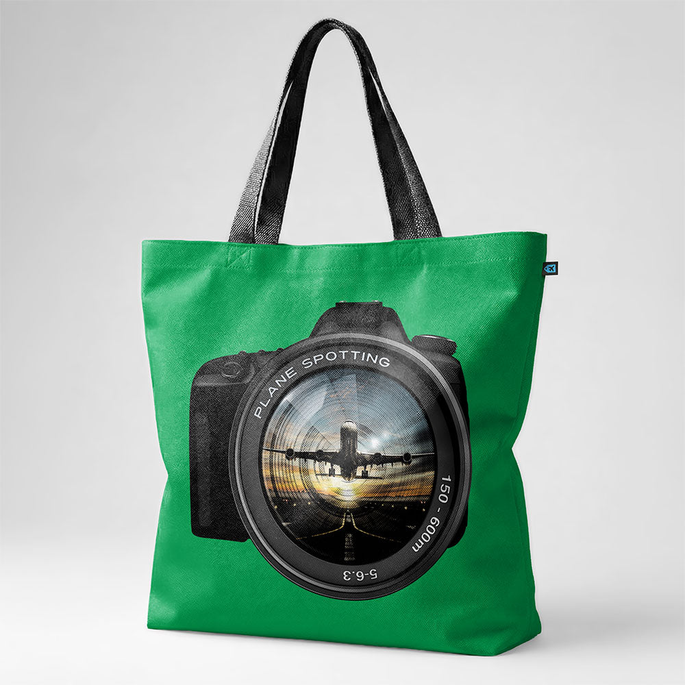 Plane Spotting Lens - Tote Bag
