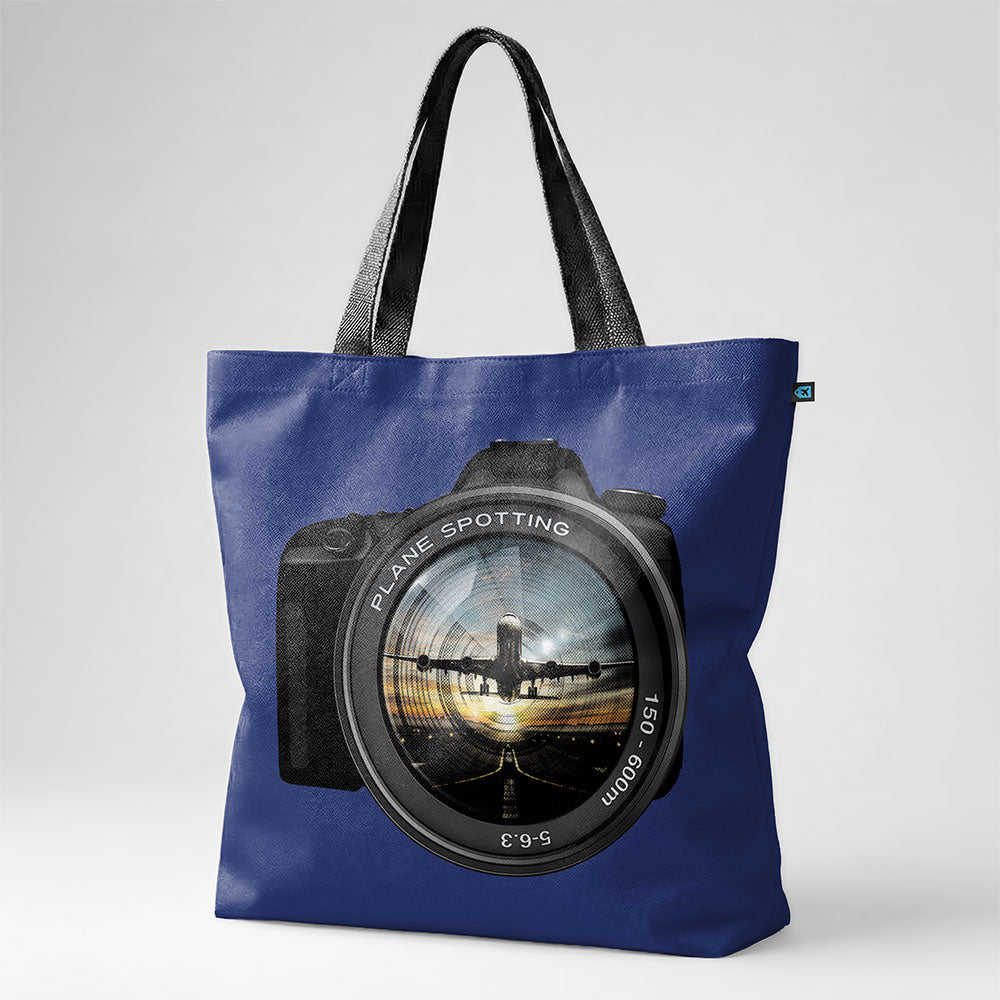 Plane Spotting Lens - Tote Bag
