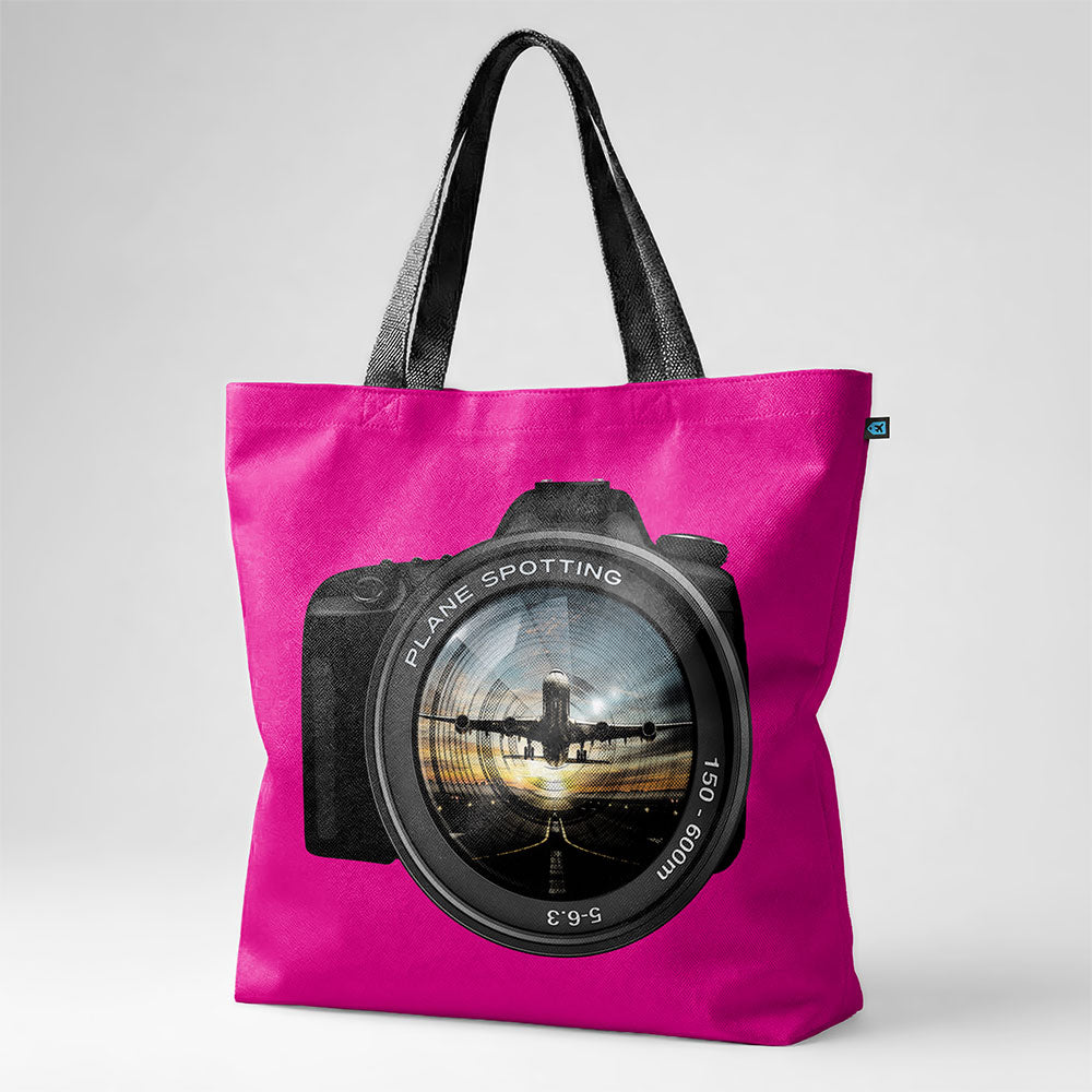 Plane Spotting Lens - Tote Bag