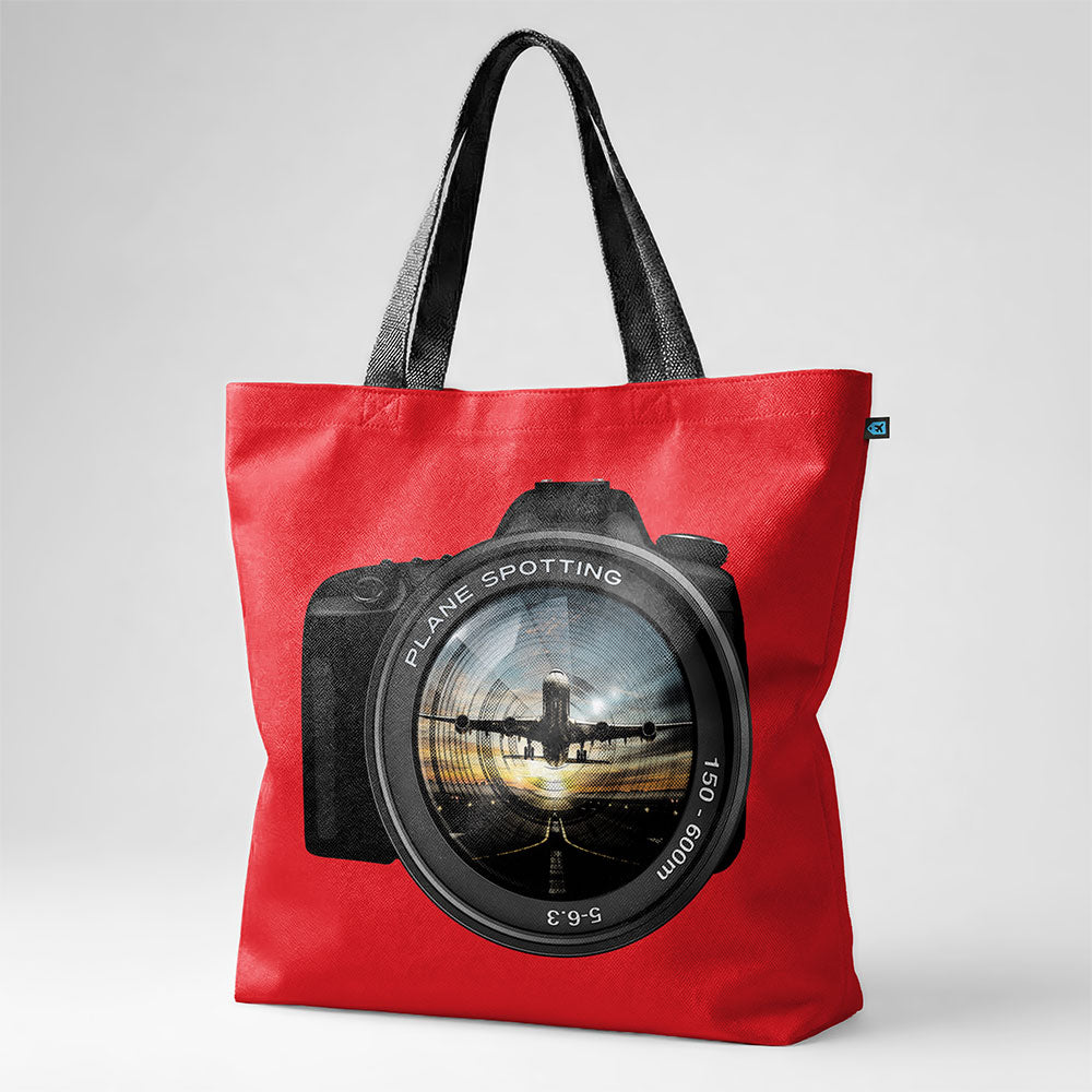 Plane Spotting Lens - Tote Bag