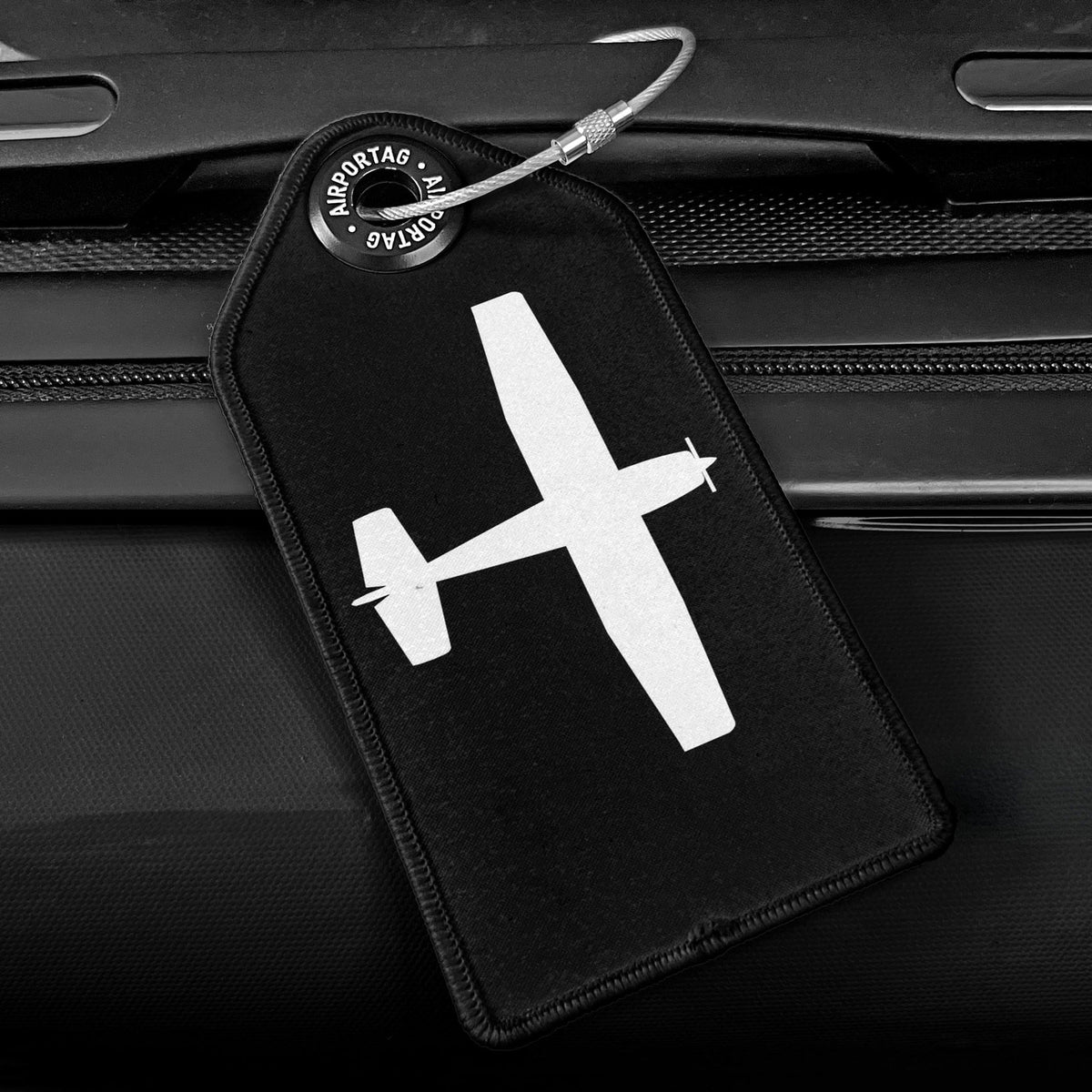 Custom Airplane Tail Number - Luggage Tag