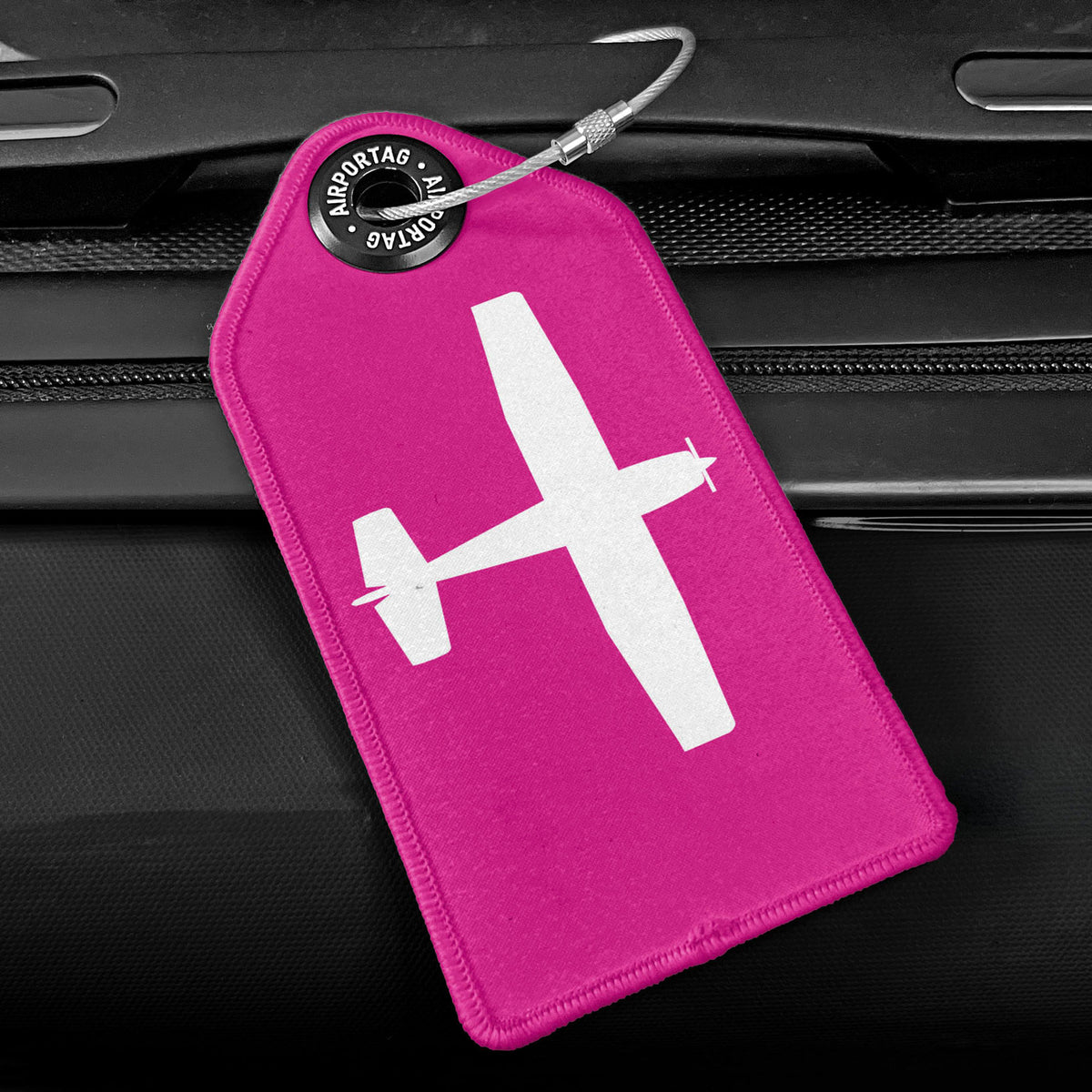 Custom Airplane Tail Number - Luggage Tag
