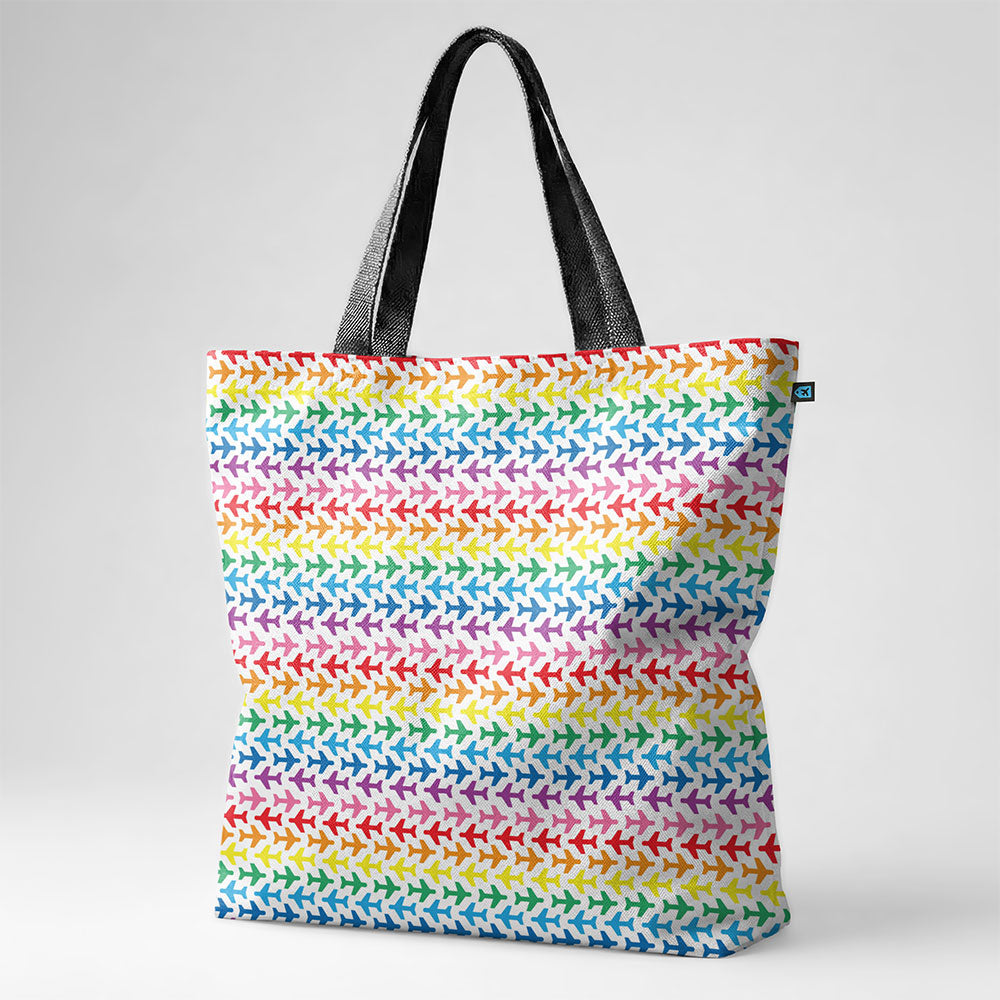 プレーンズ レインボー - トートバッグ