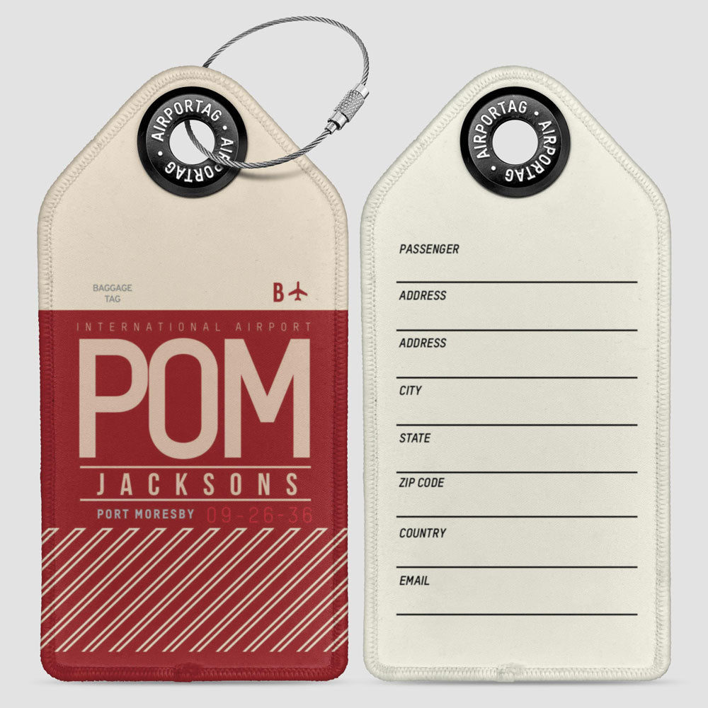POM - Luggage Tag