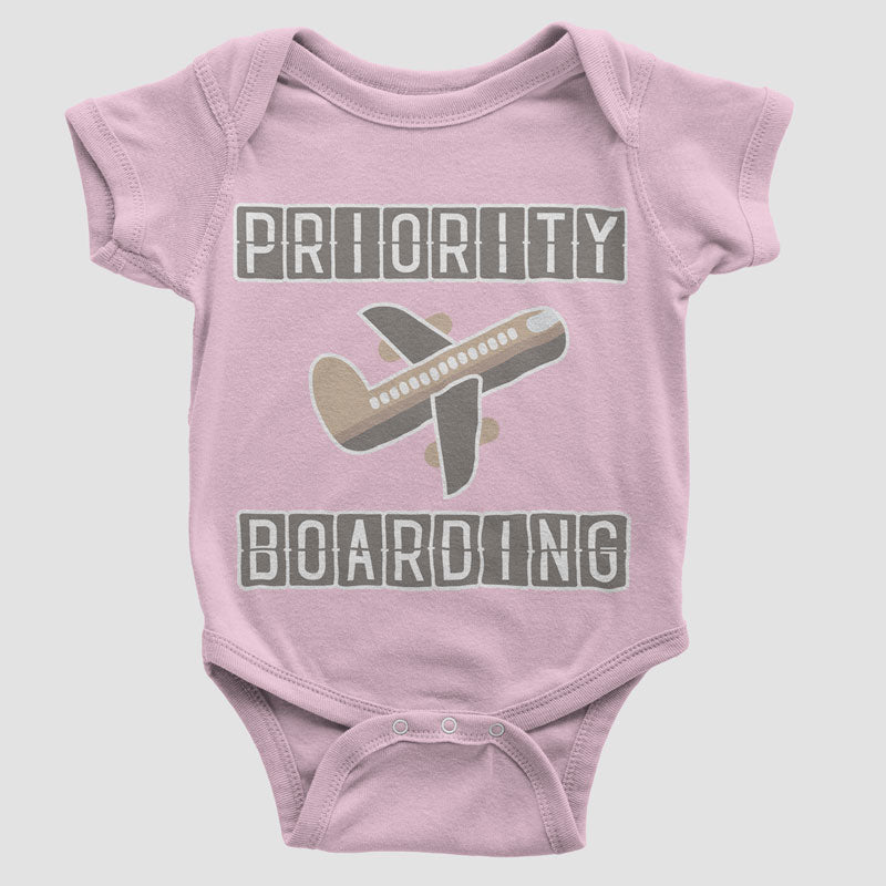 Priority Boarding - Baby Bodysuit