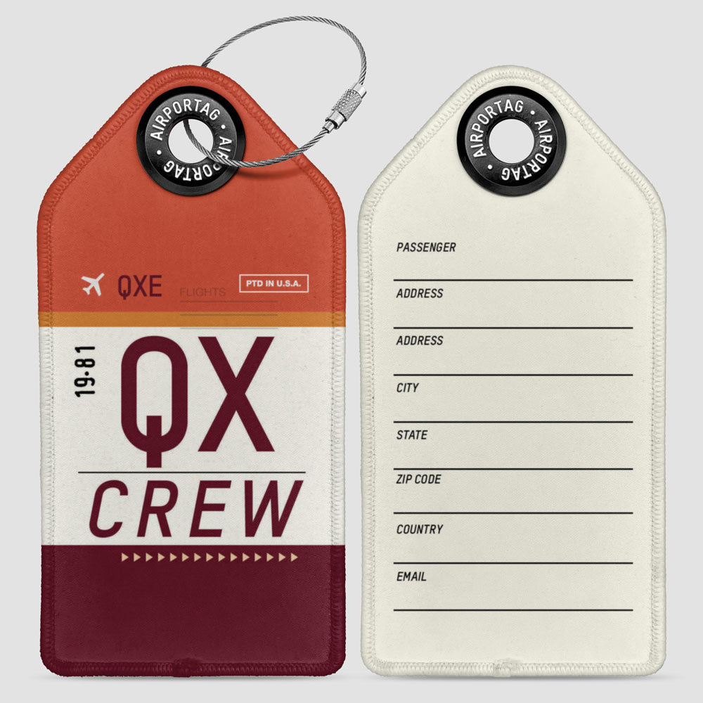 QX - Luggage Tag