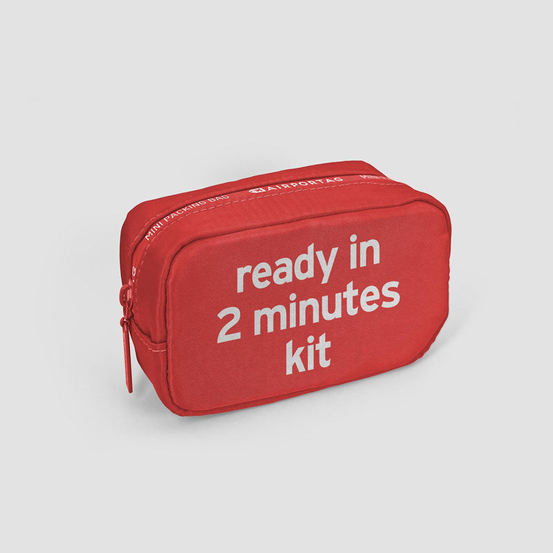 Ready In 2 Minutes Kit - Mini Packing Bag