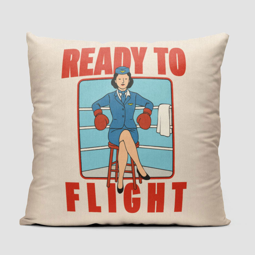 Ready To Flight - Throw Pillow