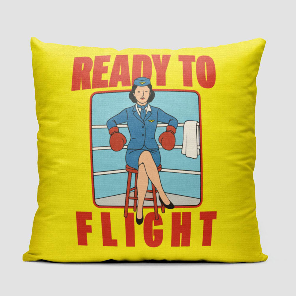 Ready To Flight - Throw Pillow